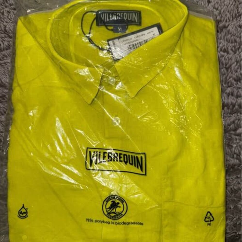Vilebrequin Caroubis Linen Shirt Size M